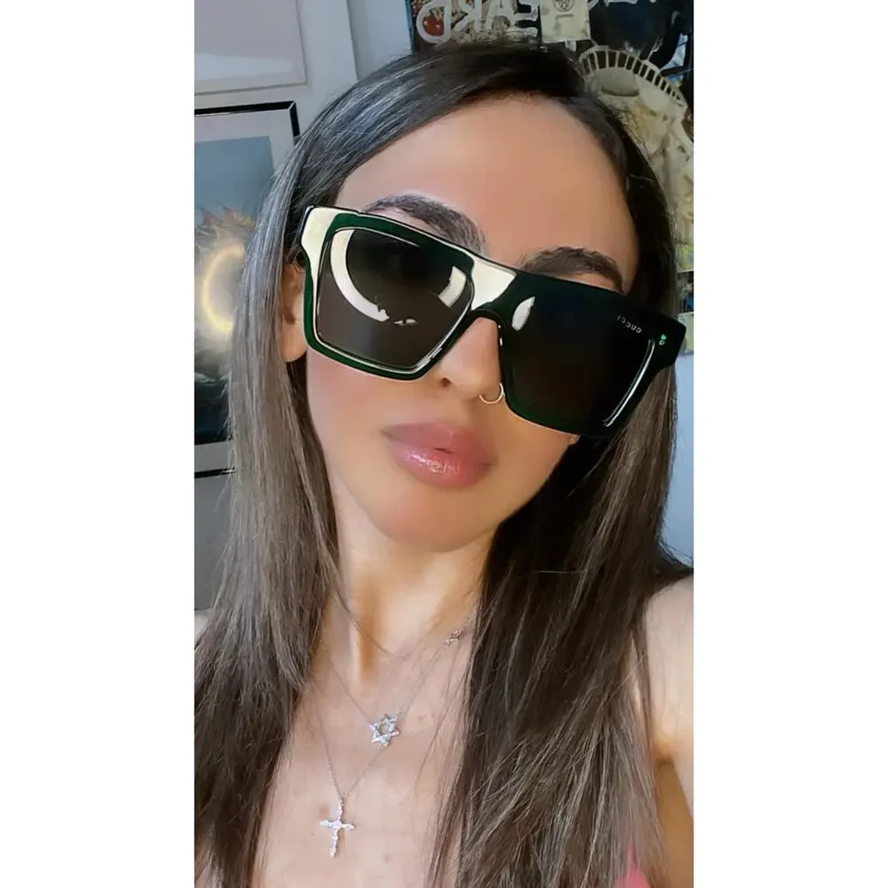 NEW Gucci GG0962S Green Limited Edition Unisex Sunglasses
